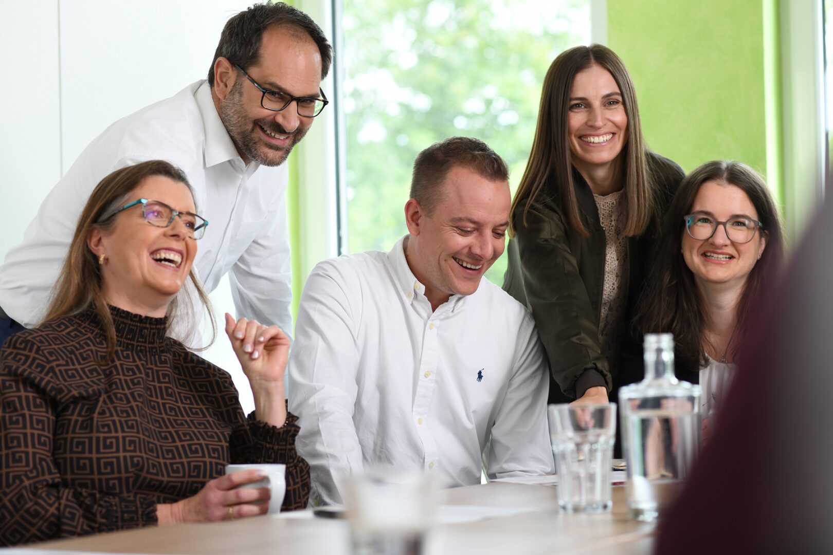 Das Team von Fritz & Fritz im Gespräch